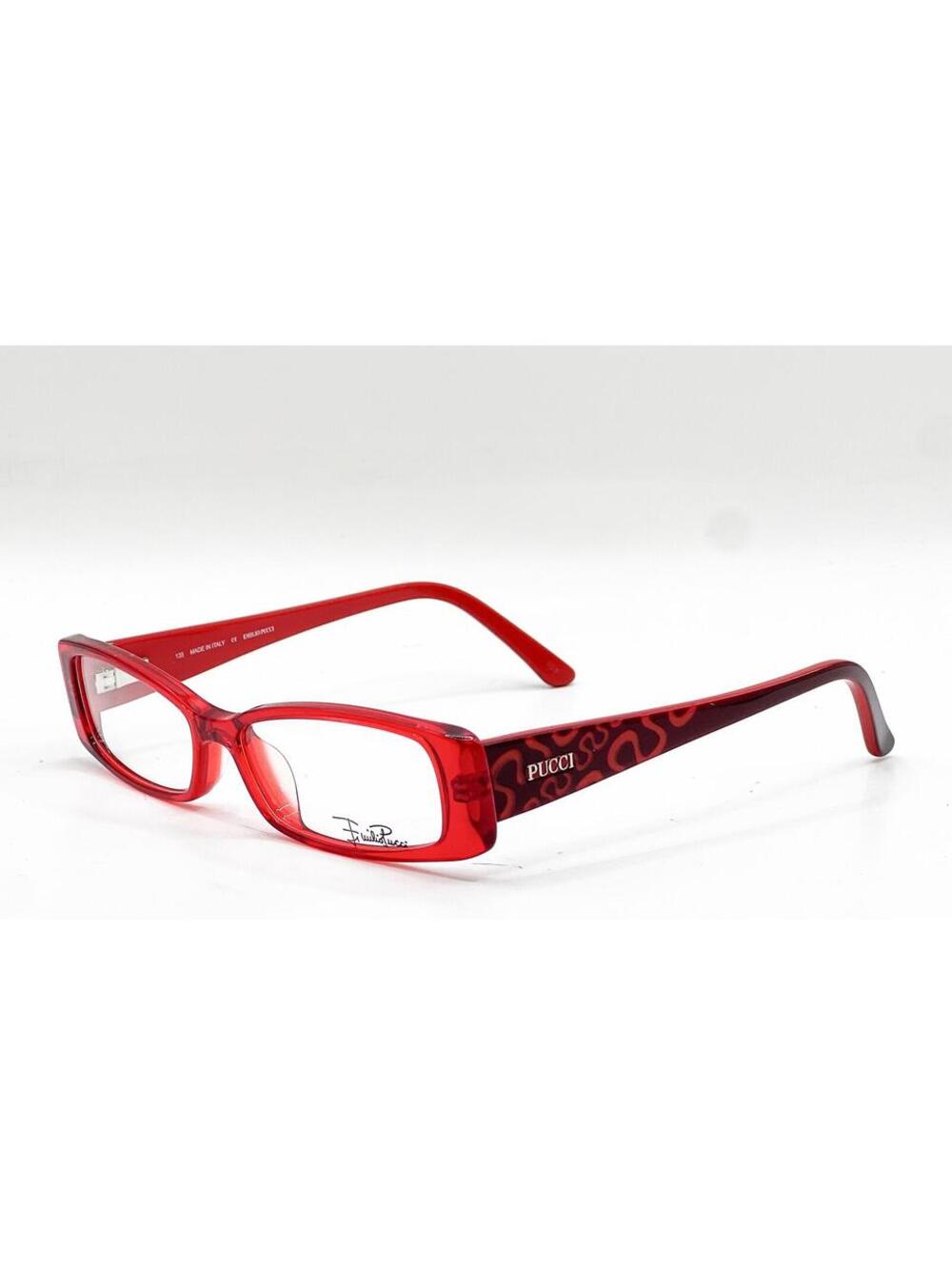 Emilio Pucci Ep2655 623 Cherry Red Authentic Eyeglasses 51-14-135